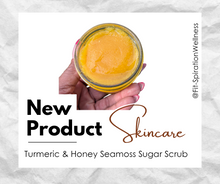 Load image into Gallery viewer, Turmeric & Honey Seamoss Sugar Scrub