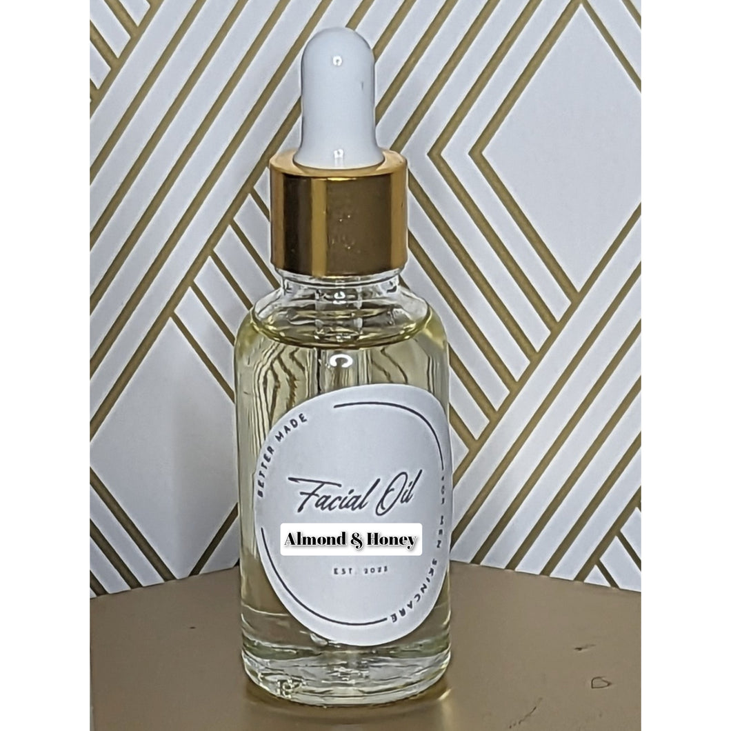 Almond & Honey Men's Facial Oil